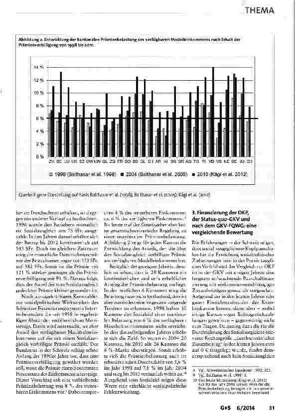 Vorschauseite 5: Finanzreform der Krankenversicherung vor dem Hintergrund des GKV-FQWG: Deutschland und die Schweiz im Vergleich