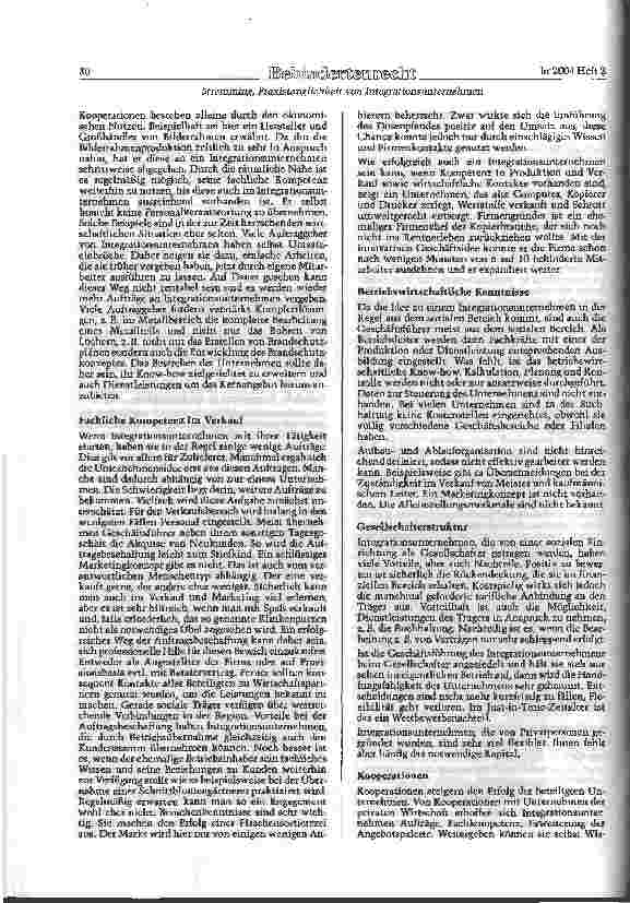 Vorschauseite 3: Praxistauglichkeit von Integrationsunternehmen aus ökonomischer SichtErfahrungen aus der betriebswirtschaftlichen Beratung