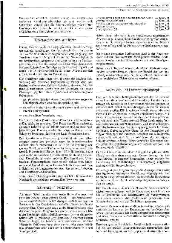 Vorschauseite 3: Sanierung von Krankenhäusern Planung und Controlling