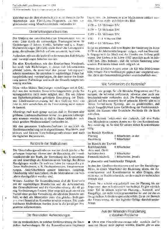 Vorschauseite 4: Sanierung von Krankenhäusern Planung und Controlling