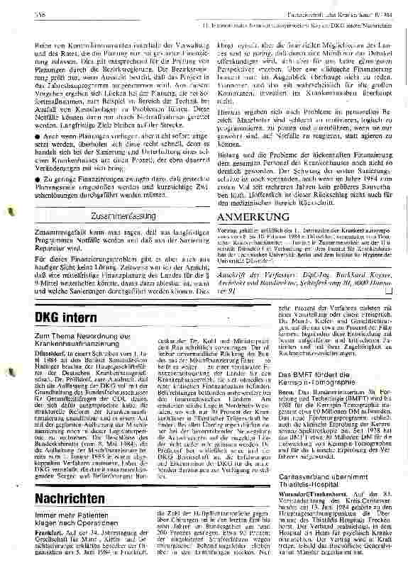Vorschauseite 5: Sanierung von Krankenhäusern Planung und Controlling
