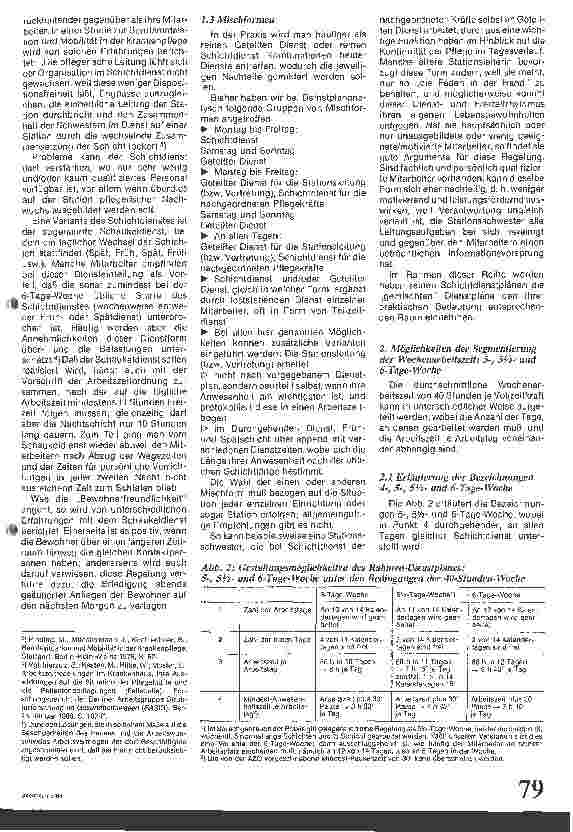 Vorschauseite 4: Bausteine zur Dienstplangestaltung / Aspekte der Personaleinsatzplanung im Pflegebereich // Teil: 1