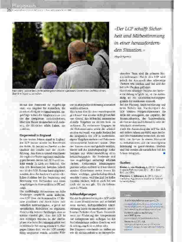 Vorschauseite 3: Sterben wird Teil des Lebens