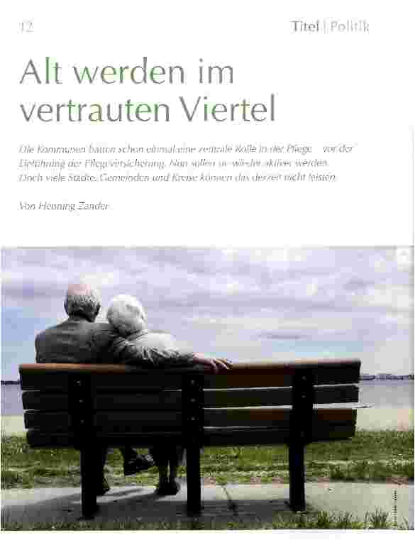 Vorschauseite 1: Alt werden im vertrauten Vierte