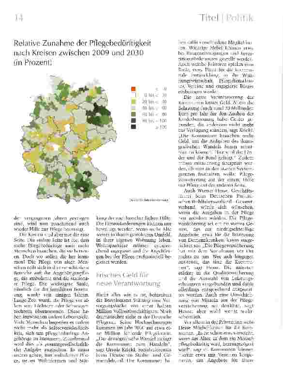 Vorschauseite 3: Alt werden im vertrauten Vierte