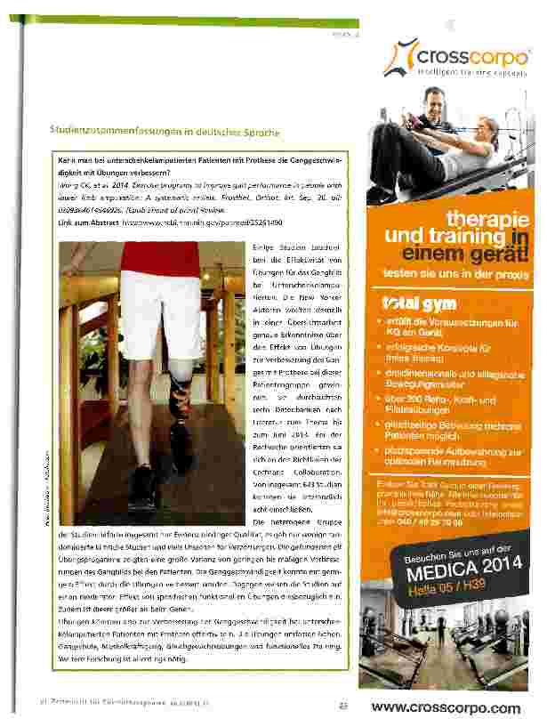 Vorschauseite 2: Evidenz-Update für die Physiotherapie