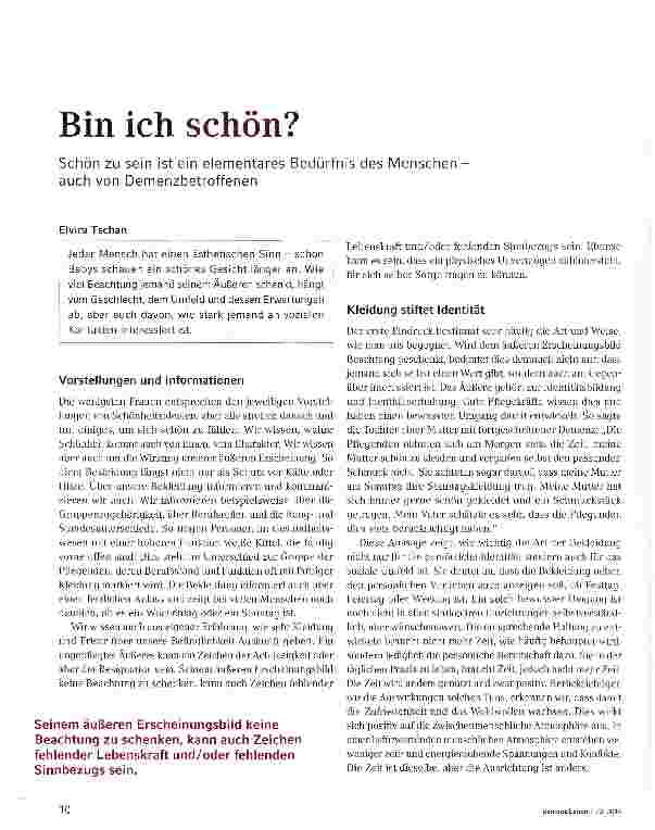 Vorschauseite 1: Bin ich schön?