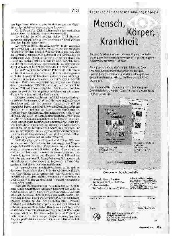 Vorschauseite 4: Profis und Laien Die Tätigkeit von Zivildienstleistenden in der individuellen Schwerstbehindertenbetreuung