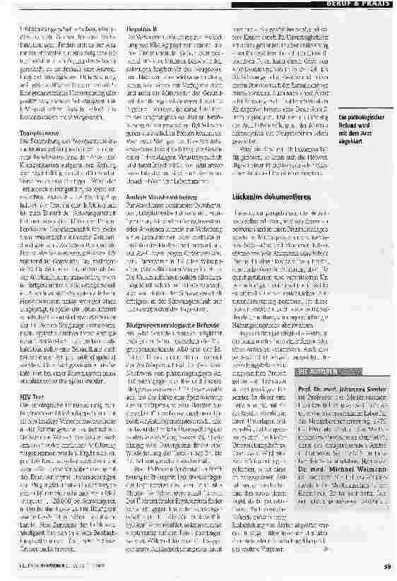 Vorschauseite 5: Zusammenarbeit mit dem Labor