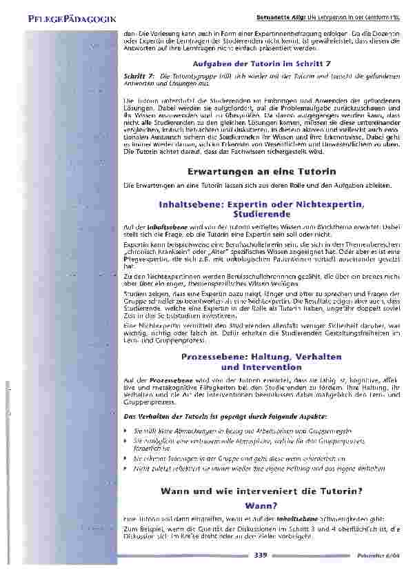 Vorschauseite 3: Lernform PBL