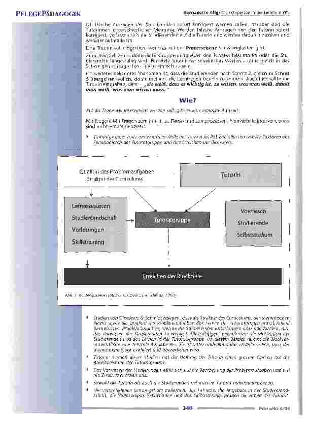 Vorschauseite 4: Lernform PBL