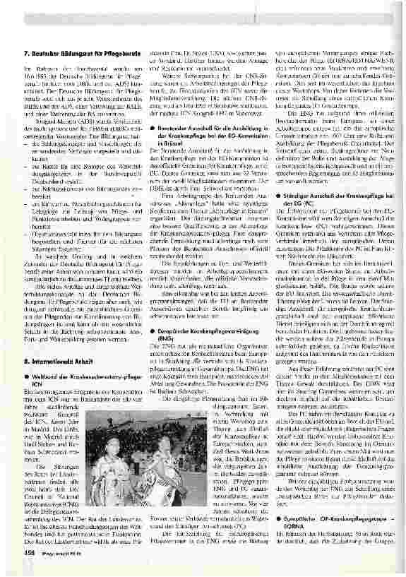 Vorschauseite 2: Arbeitsbericht der Bundesgeschäftsstelle Berichtszeitraum 4/93-3/94 Vorgelegt bei der 25.Deligiertenversammlung des DBFK am 6/7.5.94 Teil2