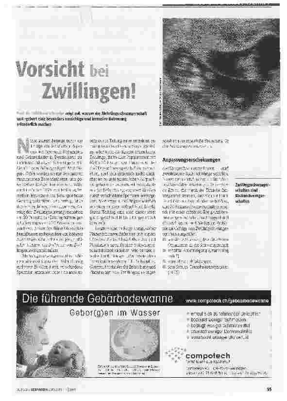 Vorschauseite 1: Vorsicht bei Zwillingen!