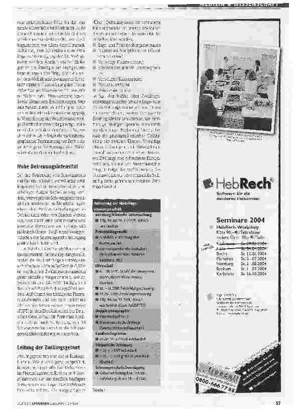 Vorschauseite 3: Vorsicht bei Zwillingen!