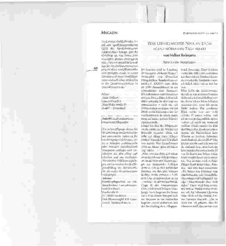 Vorschauseite 3: QUALITÄTSBEWUSSTE KOOPERATIONAltenund Pflegeheime profitieren von apothekenspezifischem QMS