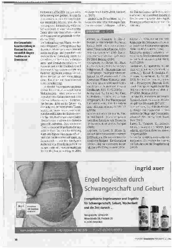 Vorschauseite 2: Hebammen und Frauengesundheit in Finnland