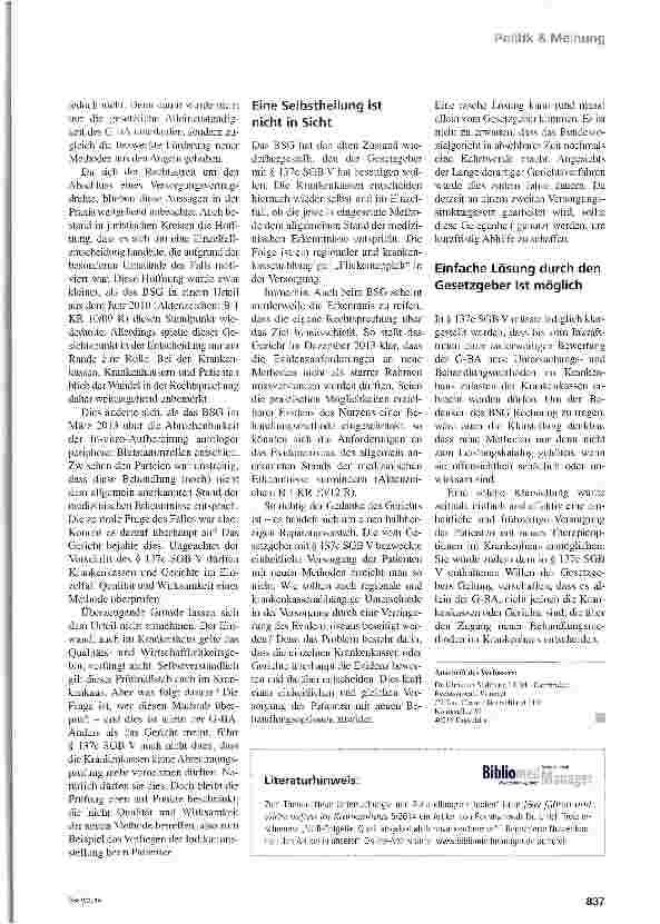 Vorschauseite 2: Gesetzgeber gefragt