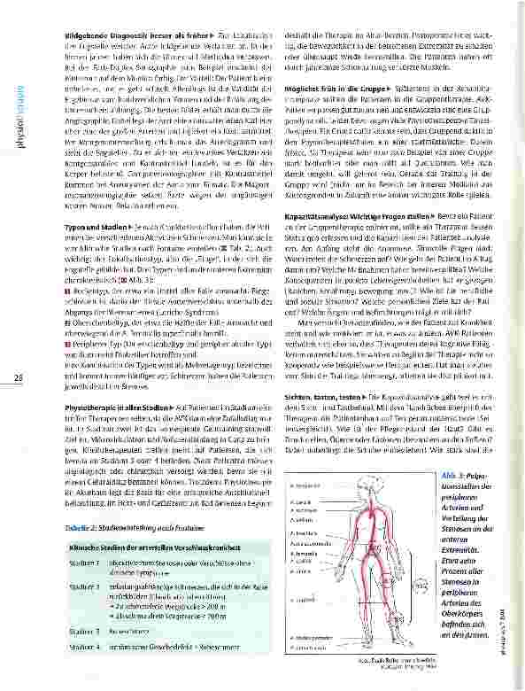 Vorschauseite 3: Physiotherapie bei peripherer AVK Am Schaufenster vorbei