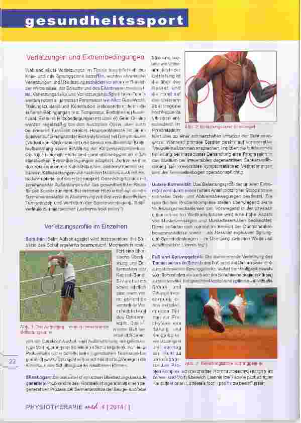 Vorschauseite 2: Sportart Tennis