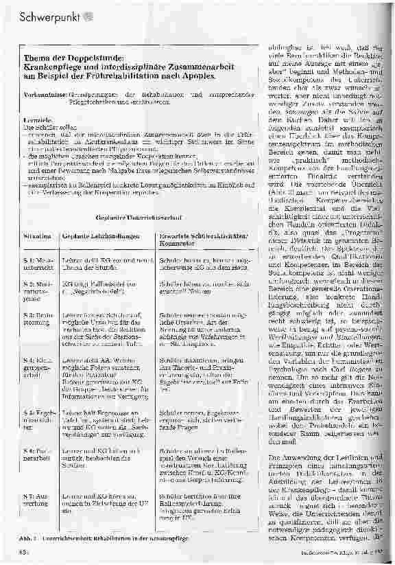 Vorschauseite 4: Handlungsorientierter Didaktikansatz für den Theorie-Praxis-Transfer in der Krankenpflegeausbildung