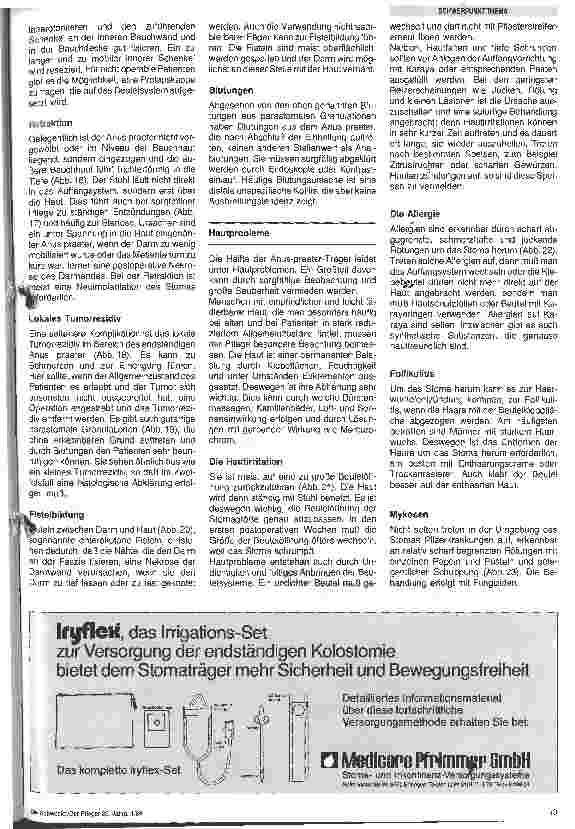 Vorschauseite 5: Das Stoma - Komplikationen und Therapie