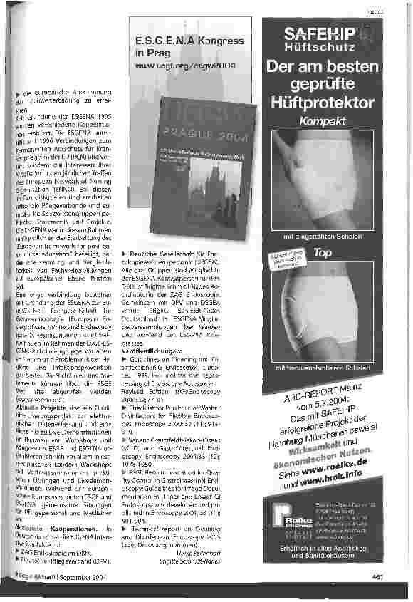 Vorschauseite 3: E. S. G. E. N. ADie Europäische Fachgesellschaft für Pflegeund Assistenzpersonal
