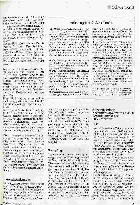 Vorschauseite 2: Pflege HIV-Infizierter und Aids-Kranker