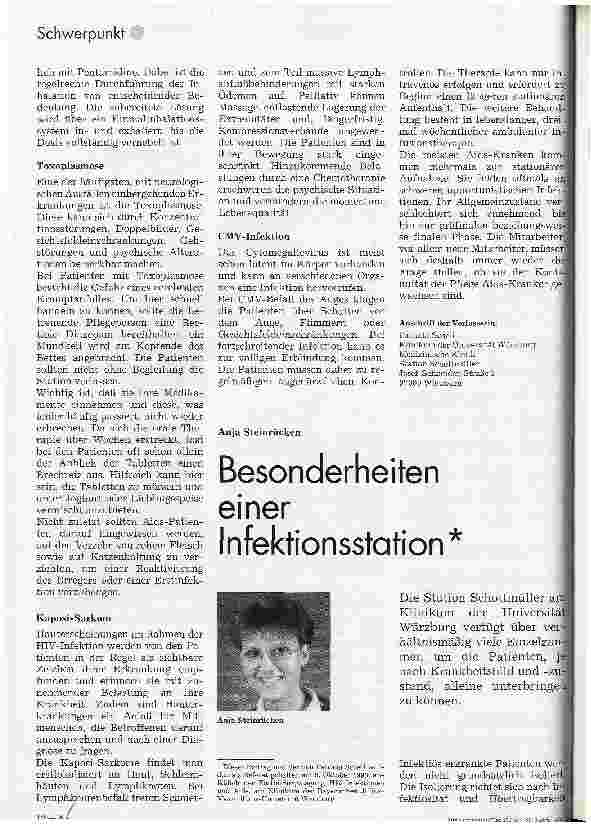 Vorschauseite 3: Pflege HIV-Infizierter und Aids-Kranker