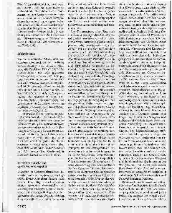 Vorschauseite 5: Sexualdelikte - Diagnostik und Befundinterpretation