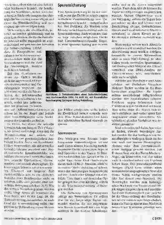Vorschauseite 6: Sexualdelikte - Diagnostik und Befundinterpretation