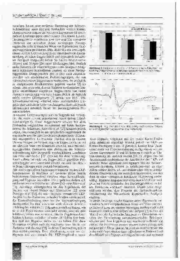 Vorschauseite 5: Hypnotisch induzierte Analgesie - Mechanismen