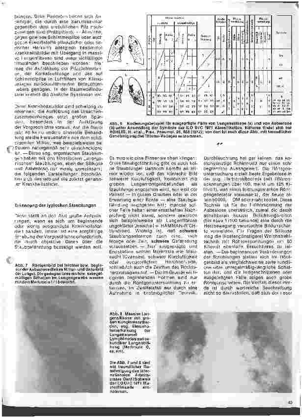 Vorschauseite 4: Arbeitsmedizin 14. Folge: Staublungenerkrankungen