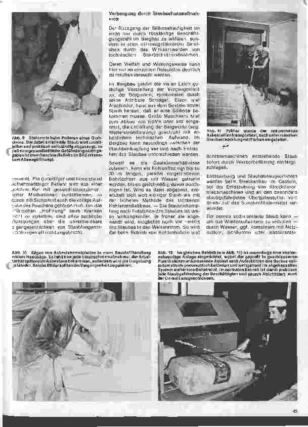 Vorschauseite 6: Arbeitsmedizin 14. Folge: Staublungenerkrankungen