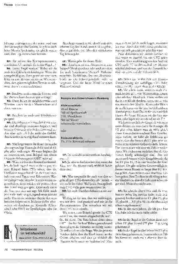 Vorschauseite 3: Zwei drei Tage Spielraum sind immer da