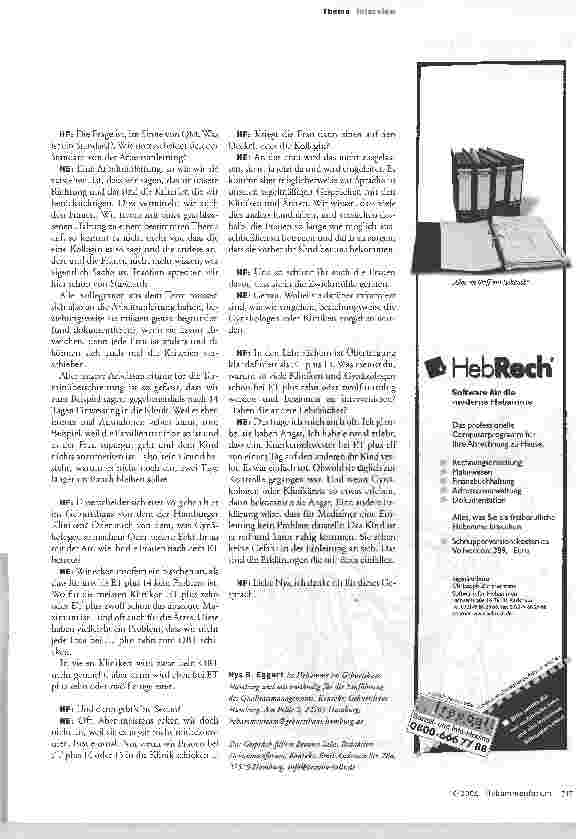 Vorschauseite 4: Zwei drei Tage Spielraum sind immer da