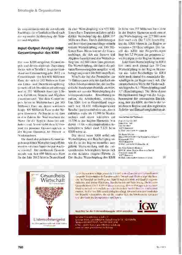 Vorschauseite 3: Motor für die Region