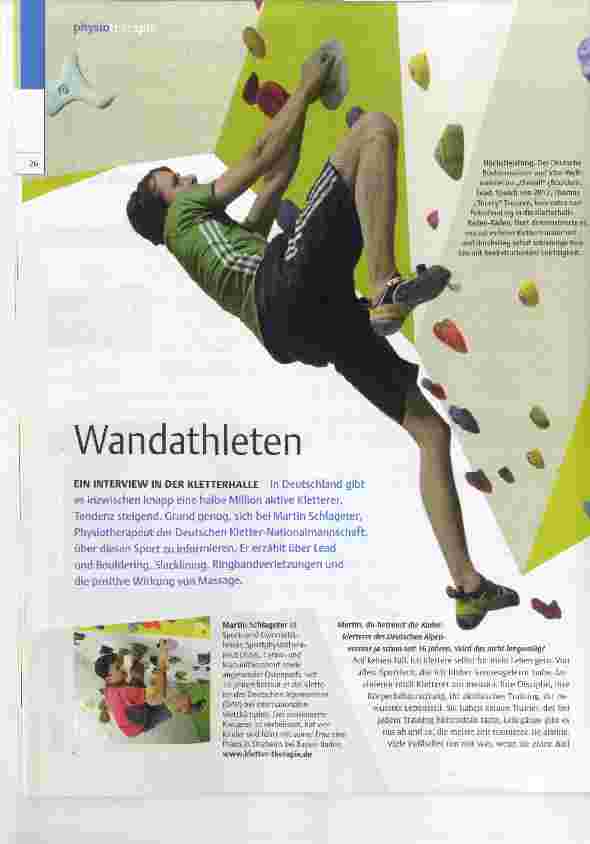 Vorschauseite 1: Wandathleten