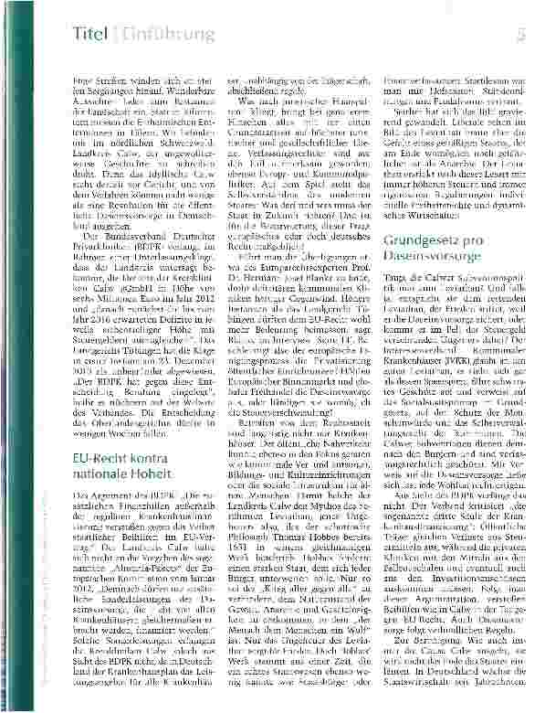 Vorschauseite 2: Eine neue Rolle für Leviathan