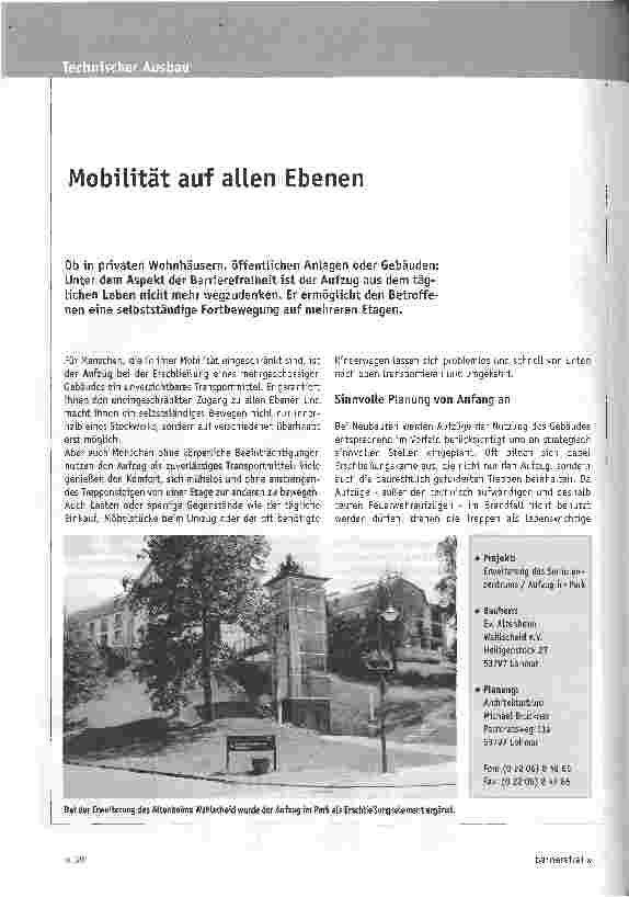 Vorschauseite 1: Mobilität auf allen Ebenen