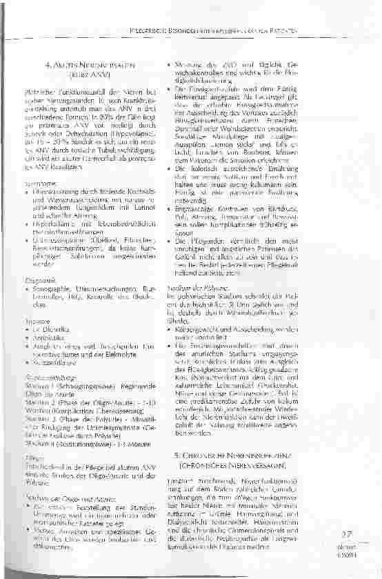 Vorschauseite 4: PFLEGERISCHE BESONDERHEITEN BEINIERENKRANKEN PATIENTEN