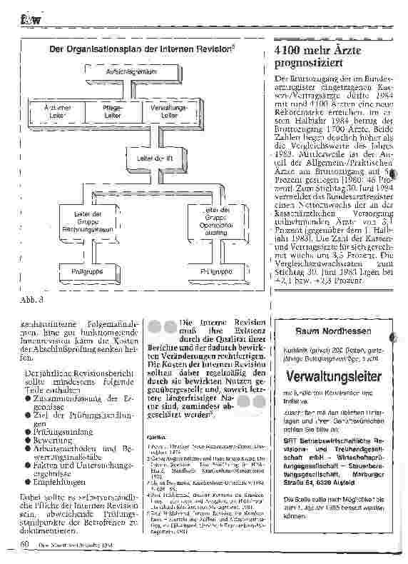 Vorschauseite 3: Interne Revision: Ein Führungsinstrument der Krankenhausleitung