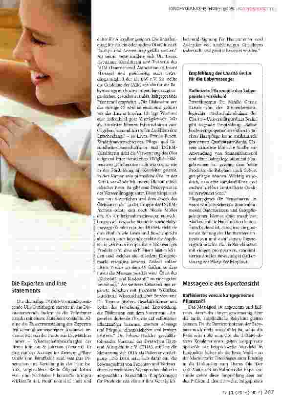 Vorschauseite 2: Berührung mit Respekt® -und dem richtigen Massageöl