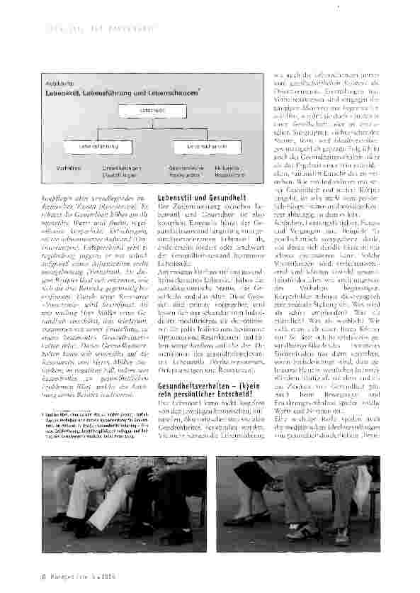 Vorschauseite 2: Was ist ein gesunder Lebensstil?
