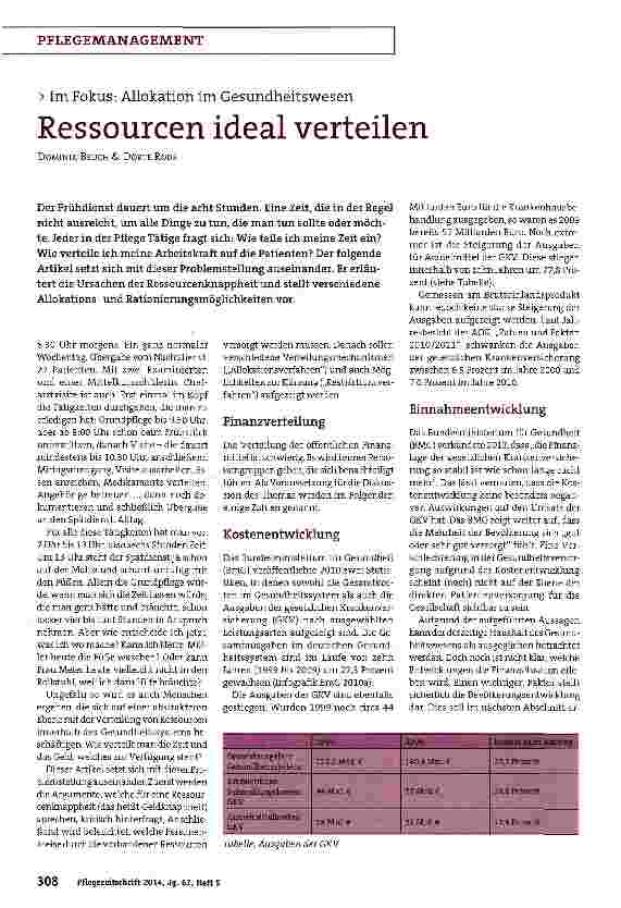 Vorschauseite 1: Ressourcen ideal verteilen