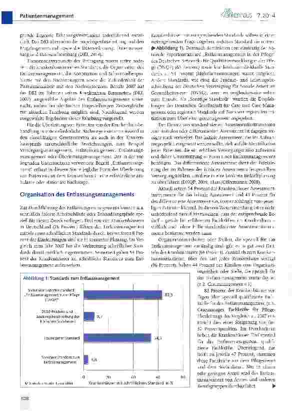 Vorschauseite 2: Entlassmanagement im Krankenhaus - eine Repräsentativbefragung deutscher Krankenhäuser