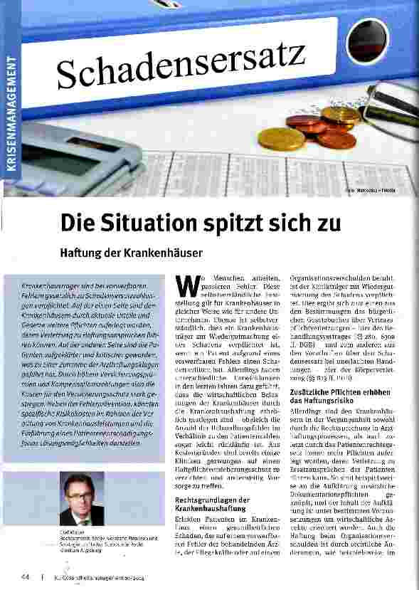 Vorschauseite 1: Die Situation spitzt sich zu