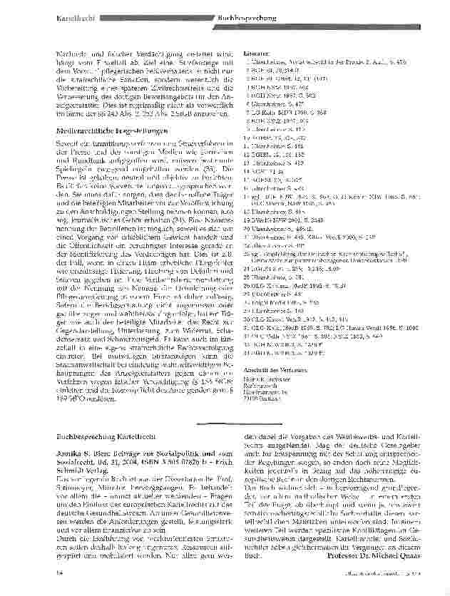 Vorschauseite 5: Die Strafverfolgung in der Pflege und die anwaltliche Tätigkeit
