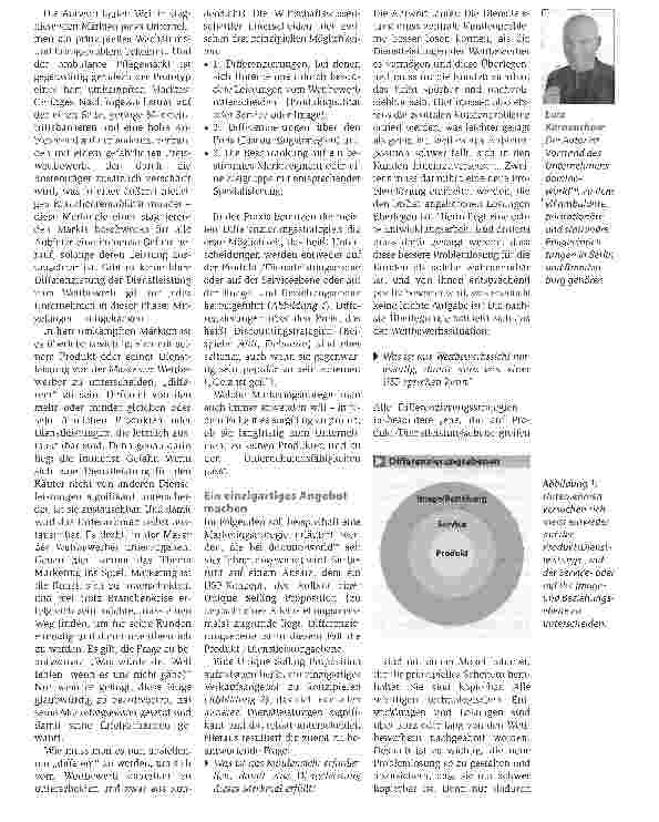 Vorschauseite 2: In den Kopf des Kunden gelangenWege zum Erfolgsmanagement (Teil 3): Die Kunst des Marketings