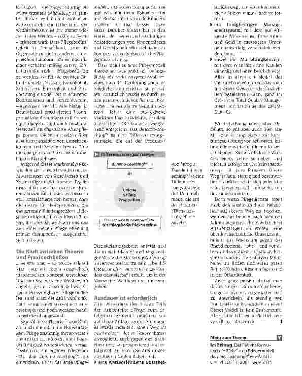 Vorschauseite 4: In den Kopf des Kunden gelangenWege zum Erfolgsmanagement (Teil 3): Die Kunst des Marketings