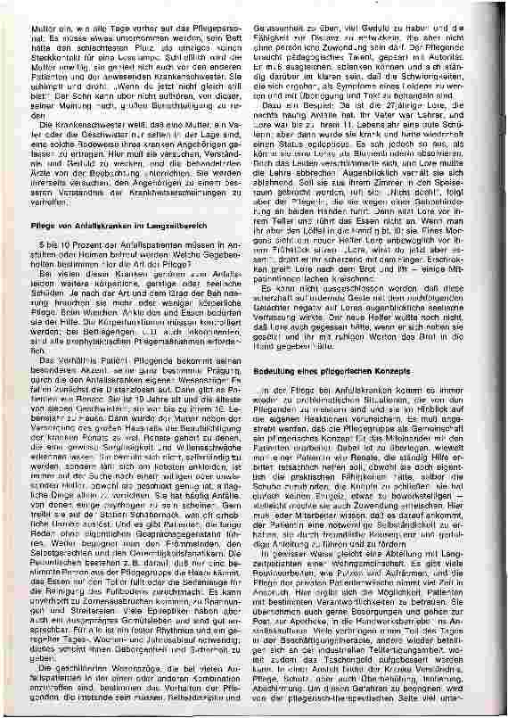 Vorschauseite 3: Pflegerische Aspekte bei Anfallsleiden